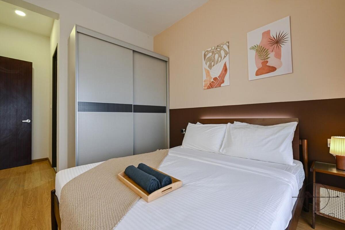 Апартаменти Kingsbay B #5Pax #Vintagewood #Highfloor Джохор-Бару Екстер'єр фото